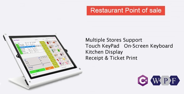Rest POS - Restaurant Point of Sale WPF Application